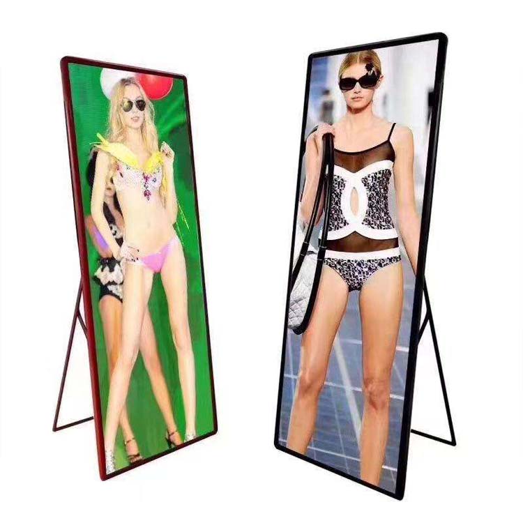 P2.5 Poster Advertising Indoor  Protable LED Panel Display Screen Video Wall