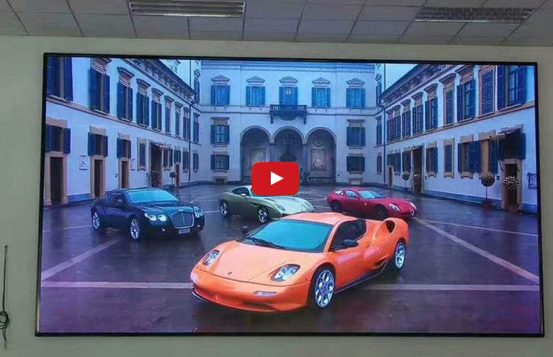 P1.923 Advertising LED HD Resolution Small Pixel Video Wall Display Indoor Screen